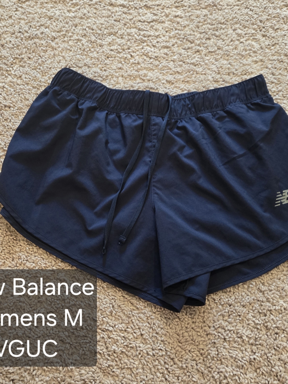 New Balance Women's Navy Athletic Shorts